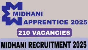 MIDHANI RECRUITMENT 2025